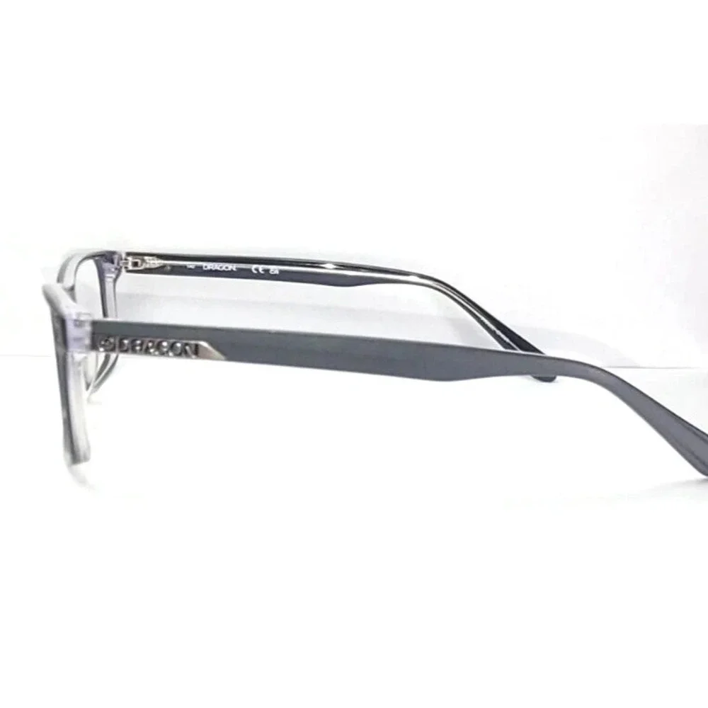 NWT Dragon DR181 022 Grey Rectangle 54mm Eyeglasses